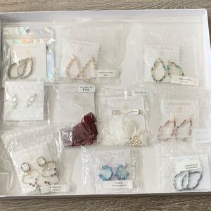 Stella & Ruby Earring Collection bundle of 10 pieces